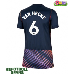 Tottenham Hotspur Jan Paul van Hecke #6 Bortatröja Kvinnor 2026-27 Kortärmad